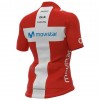 Set Fietsshirt + Korte Koersbroek 2021 Movistar Team Dames N002